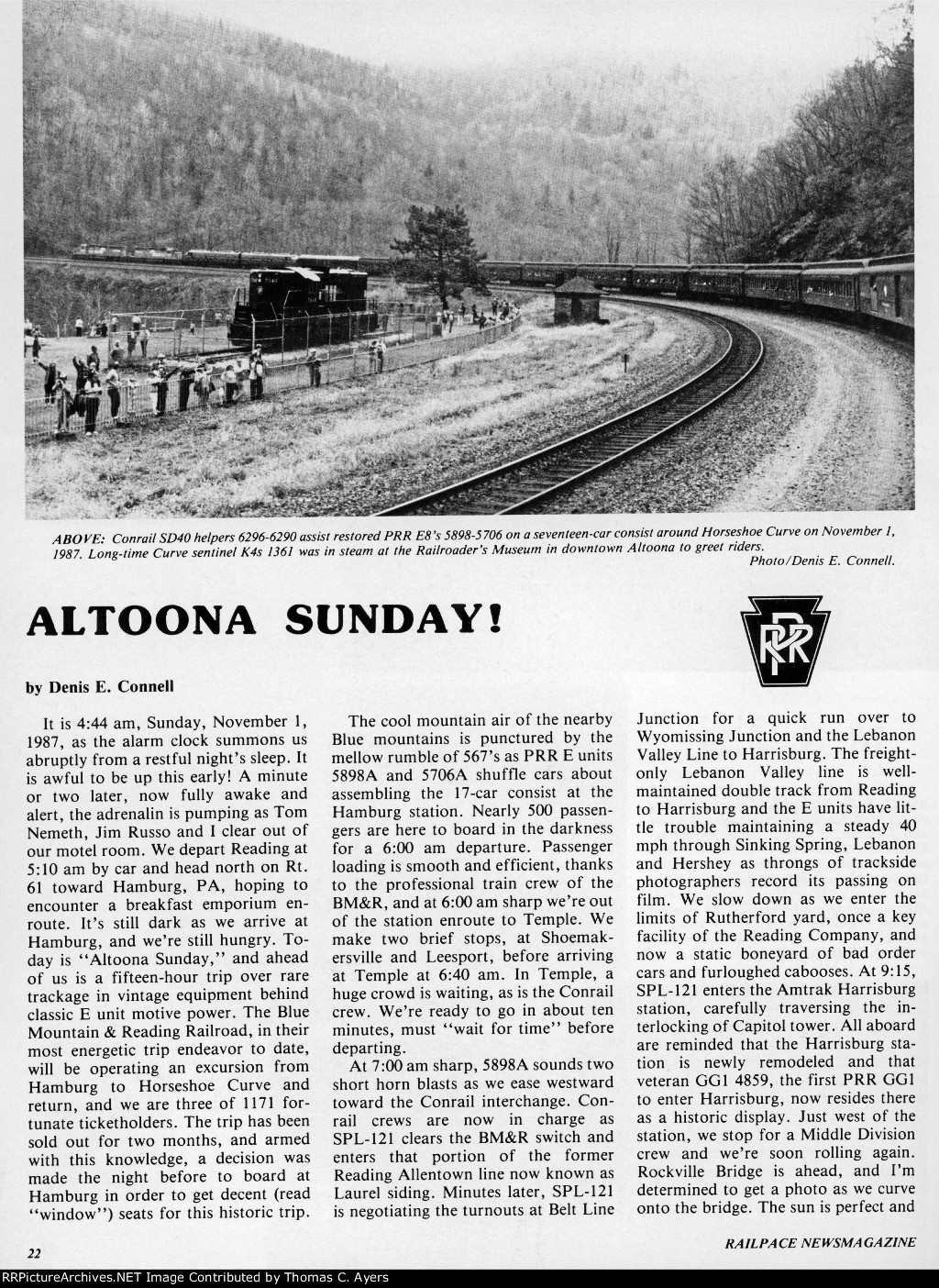 "Altoona Sunday," Page 22, 1988